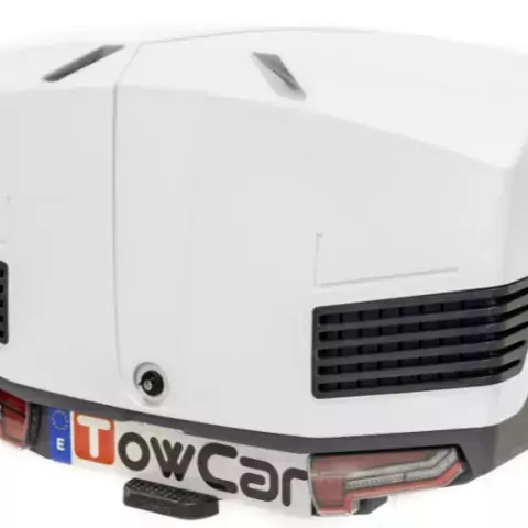 Obrázok TowCar TowBox V3 bílý, uzavrený, na ťažné zariadenie