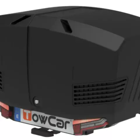 Obrázok TowCar TowBox V3 černý, uzavrený, na ťažné zariadenie